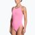 Damen-Einteiler Badeanzug Nike Hydrastrong Solid pink glow