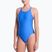 Damen Badeanzug Nike Logo Tape Fastback blue crystal