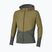 Laufjacke für Herren Mizuno Active Warmalite Hybrid Full Zip Hooded Long Sleeve Top forest night