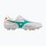 Fußballschuhe Mizuno Morelia II Elite FG white/arcadia/lava orange