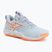 Damen-Volleyballschuhe Mizuno Wave Momentum Elite blue finch/white/lava orange