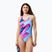 Damen-Einteiler Badeanzug Speedo FL Placement Printed Powerback brushy shadows/cruise