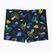 Herren-Badeboxershorts Speedo Print Aquashort anthracite