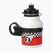 Polisport Race 350 ml Junior Fahrradflasche + Korb weiß/rot