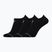 Socken Herren CR7 Footies 3 Paar black