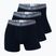 Men's CR7 Basic Trunk Boxershorts 3 Paar 2762 schwarz