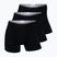 Men's CR7 Basic Trunk Boxershorts 3 Paar 2763 schwarz