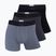 Herrenboxershorts CR7 Basic Trunk 3 multicolour pairs