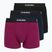 Herrenboxershorts CR7 Basic Trunk 3 pack multicolour
