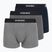 Herrenboxershorts CR7 Basic Trunk 3 pack multicolour