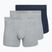Thermo-Boxershorts für Herren Dovre Tights 3 pack grey