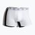 Men's CR7 Basic Trunk Boxershorts 3 Paar weiß/ graumelange/ schwarz