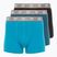 Boxershorts Herren CR7 Basic Trunk 3 Paar black/ green/ light green