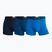 Herren CR7 Basic Trunk Boxershorts 3 Paar blau/navy
