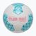 Handballball Hummel Classic Energizer off white/light blue/marine size 2