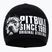 Herren Pitbull Beanie Blood Dog Wintermütze schwarz