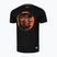 Pitbull West Coast Orange Dog 24 schwarzes Herren-T-Shirt