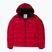 Herren Pitbull Barles Ribstop Gepolsterte Kapuzen Winterjacke rot