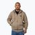 Hoodie mit Reißverschluss Herren Pitbull Small Logo Hooded Zip pale sand