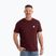 Shirt Herren Pitbull Small Logo dark burgundy