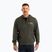 Herren Pitbull Troublemaker Sweatshirt mit Kapuze und Reißverschluss altgrün