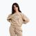 Hoodie Sweatshirt Damen Pitbull Manzanita Heart Crewneck Sweatshirt sand