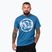 Herren Pitbull Logo Palmen Farbton blau t-shirt