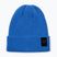 Wintermütze Pitbull Beanie Velcro Logo royal blue