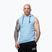 Herren-Trainingssweatshirt Pitbull Mercado Hilltop Sleeveless Hooded light blue