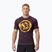 Herren-Shirt Pitbull Rashguard Logo Palms brown