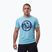 Herren-Shirt Pitbull Palms mesh light blue logo