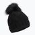 Damen Wintermütze 4F schwarz H4Z22-CAD010