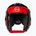 Octagon Boxhelm Carbon rot