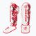 Schienbeinprotektoren Octagon Legion Flower white/red
