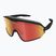 Tripout Infinity schwarz/smart rot photochrome Sonnenbrille