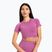 Trainingsshirt Damen Gym Glamour Seamless Rashguard pink
