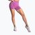 Damen-Trainingsshorts Gym Glamour Nahtlos rosa