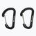 Salewa Flat Wiregate Karabinerhaken 2 Stk. schwarz 00-0000034103