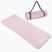 Trainingsmatte TREXO NBR 15 mm mit Gurt Rosa