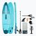 Set Paddleboard SUP aufblasbar AQUASTIC Perth Pro 11'2" all-round green