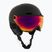 Skihelm ATTABO Avens 2.0 Visor black