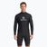 Langarmshirt zum Schwimmen Aquastic RIMOS LS UV 50+ UPF schwarz