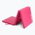 TREXO Faltbare Gymnastikmatratze 180 x 60 x 5 cm rosa