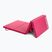 TREXO Faltbare Gymnastikmatratze 195 x 80 x 5 cm rosa