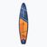 Set Paddleboard SUP aufblasbar AQUASTIC Perth Sport 11'4" MSL allround orange