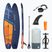 Set Board SUP aufblasbar AQUASTIC Perth Sport 11'4" MSL Allround orange