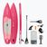 Set Paddleboard SUP aufblasbar AQUASTIC Touring 11'6" pink