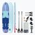 Set Board SUP aufblasbar AQUASTIC Tourer 12'0" 2-os blau