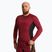 Herren-Langarm-Rashguard HOOK FIGHTING Base rot