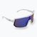 GOG Zeus Sonnenbrille matt weiß/reflex blau